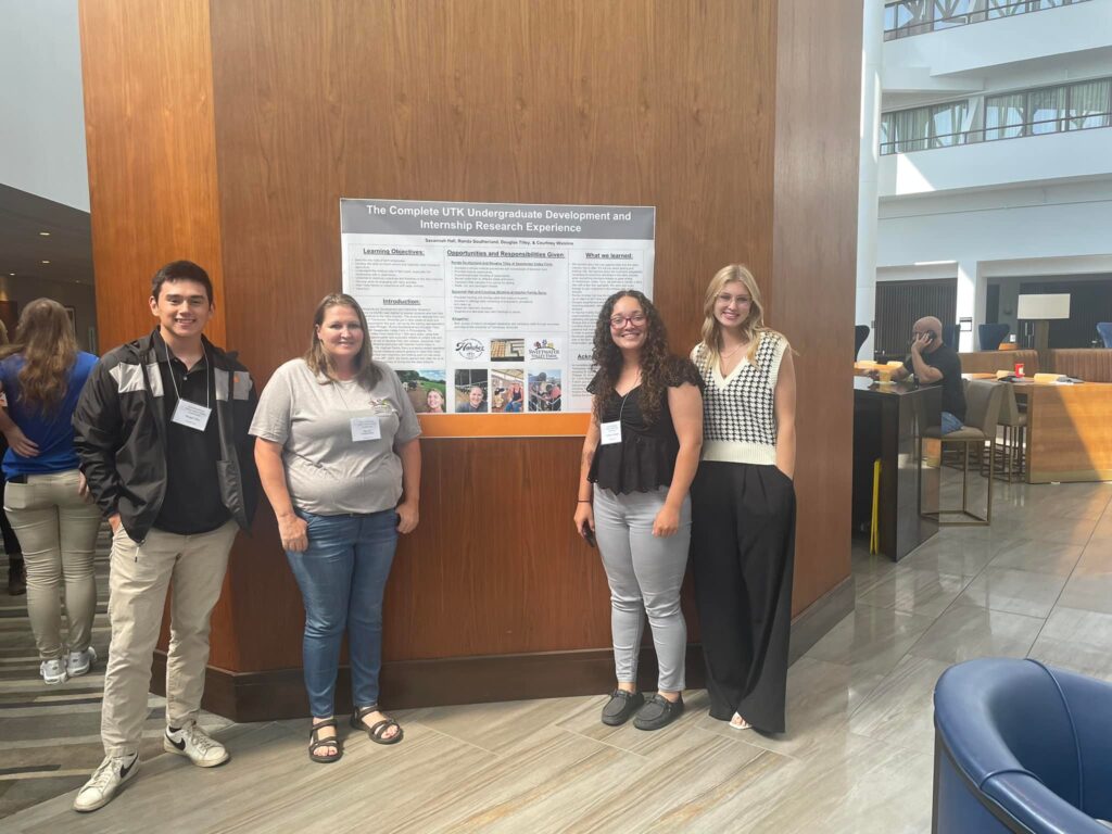 Members of 2023 Cohort with their poster
