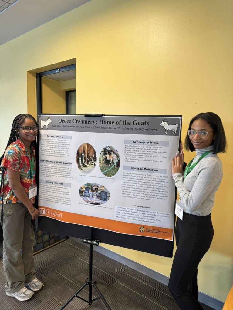 Members of 2024 Cohort with their poster